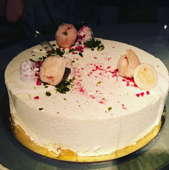 A decorated cake from La Renaissance